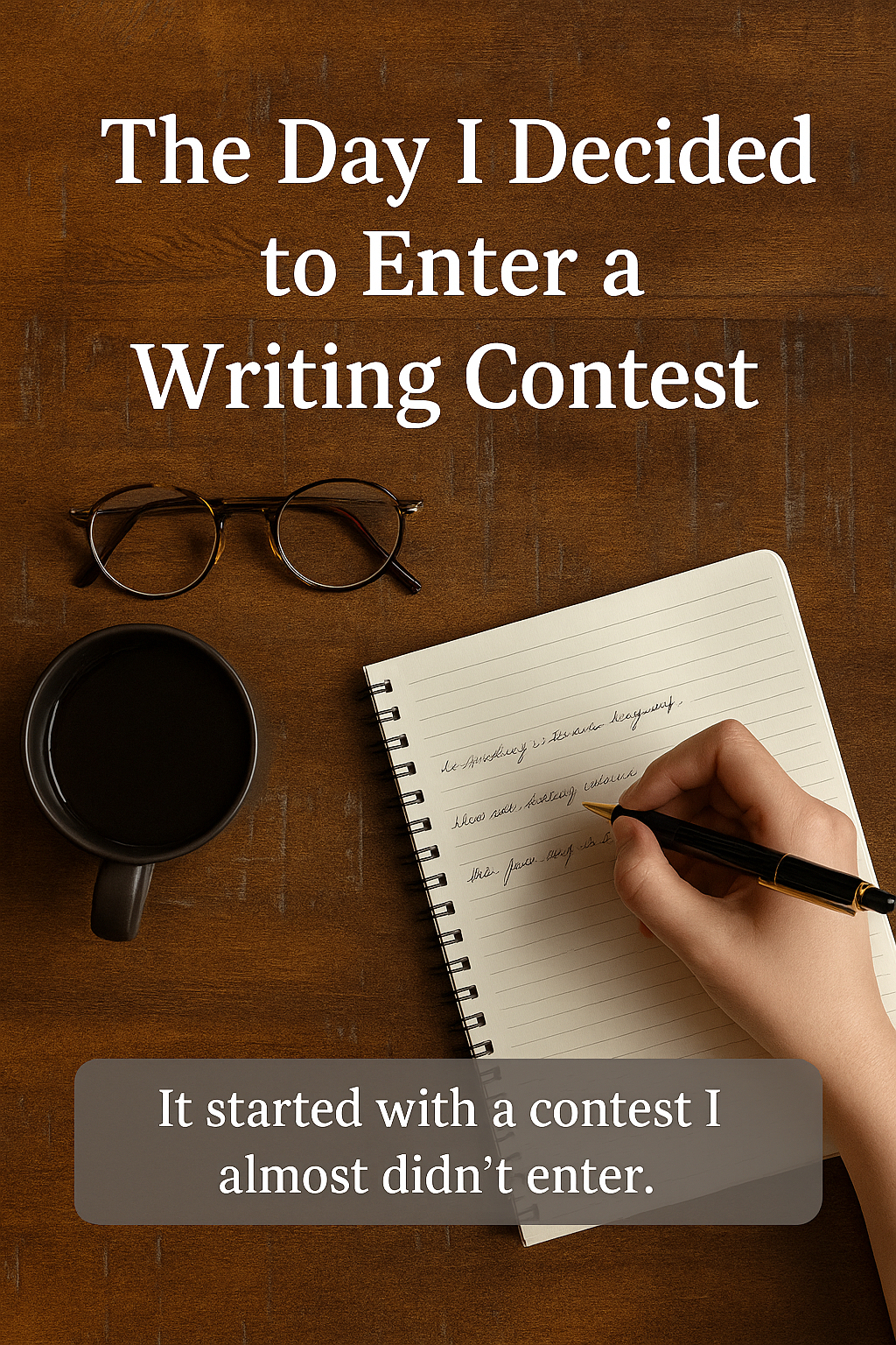 The Day I Decided to Enter a Writing Contest